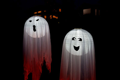 DIY Ghost Lanterns: Spooky Solar Decor with Soji Solar Lanterns