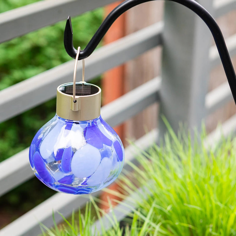 Solar Tea Lanterns 5" Handblown Glass