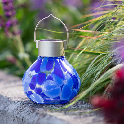 Solar Tea Lanterns 5" Handblown Glass