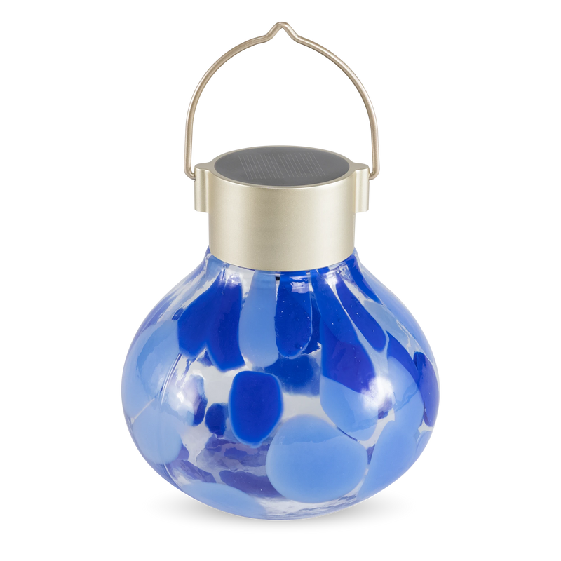 Solar Tea Lanterns 5" Handblown Glass