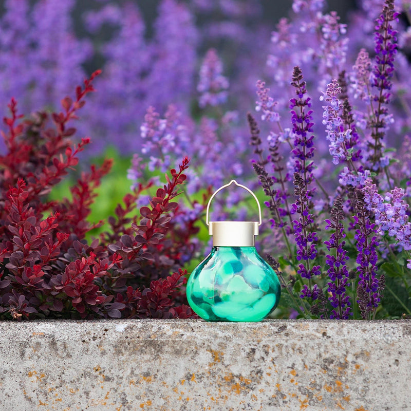 Solar Tea Lanterns 5" Handblown Glass