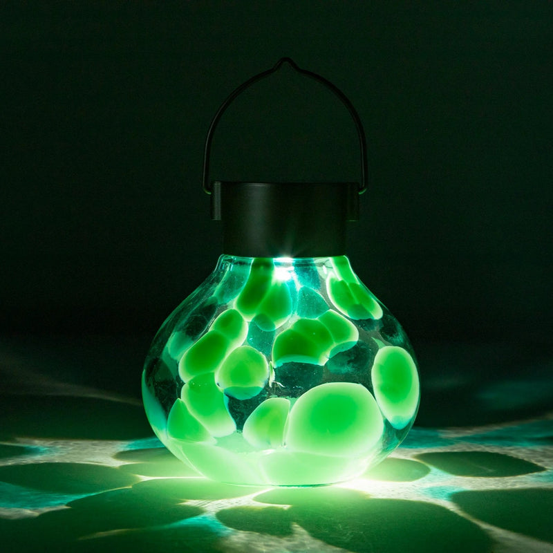 Solar Tea Lanterns 5" Handblown Glass