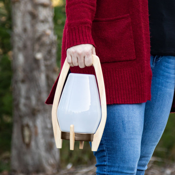 Drifter Lantern - Rechargeable Glass LED Lanterns – Allsop Home