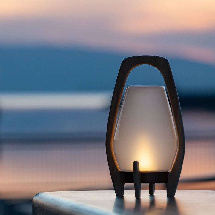 Drifter Lantern | Rechargeable Glass LED Lanterns – Allsop Home