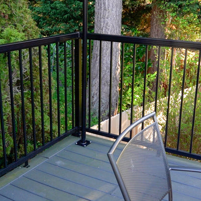 String Light Pole Stand with Mounting Plate - Hang string lights or privacy screening