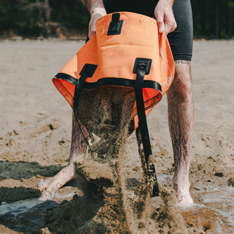 The Ruck Bucket - Durable Foldable Garden and Beach Tote