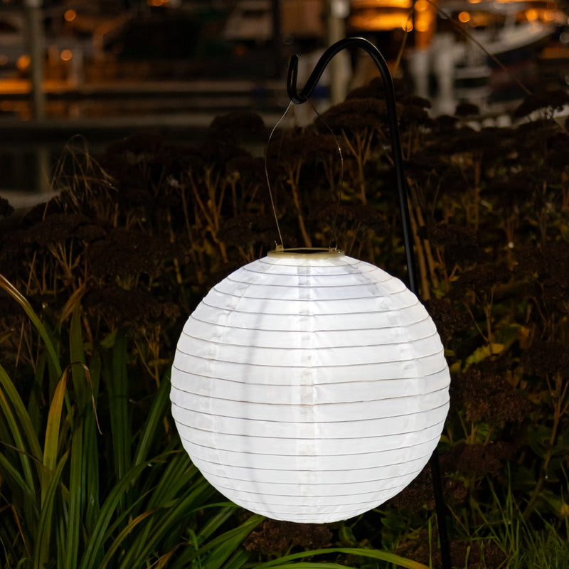 Soji Original 12 Round Solar Lantern - White – Allsop Home & Garden