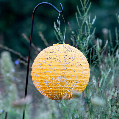 Soji Stella - Monstera - 12" Solar Lantern