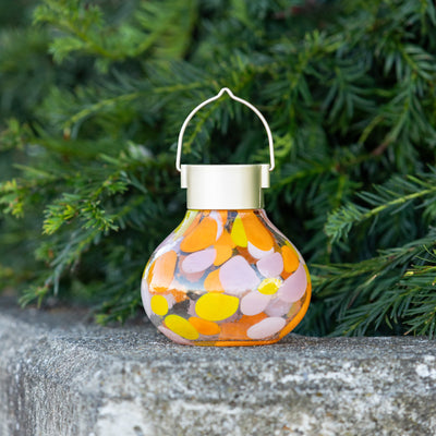 Solar Tea Lanterns 5" Handblown Glass