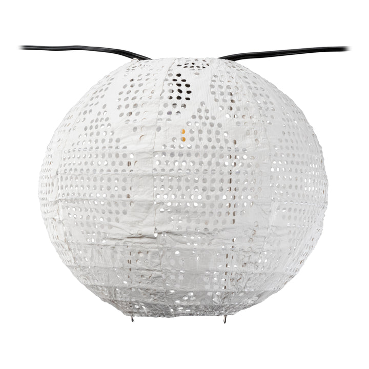 Tyvek Lampshade V.2 - Tigerstrip Green – Metamatter