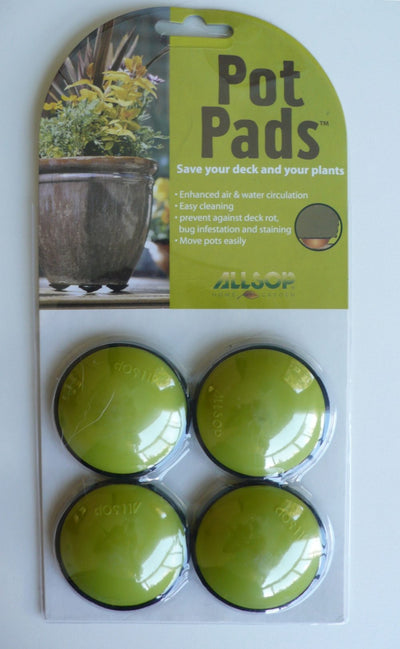 Pot pads in packaging