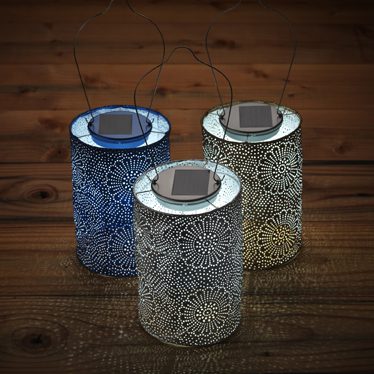 Soji Stella Cylinder Tyvek Solar Lanterns