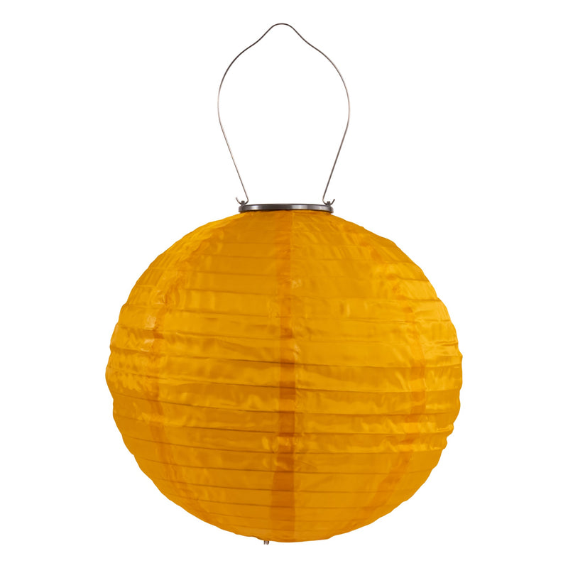 Canary Yellow Festival Solar lantern studio image
