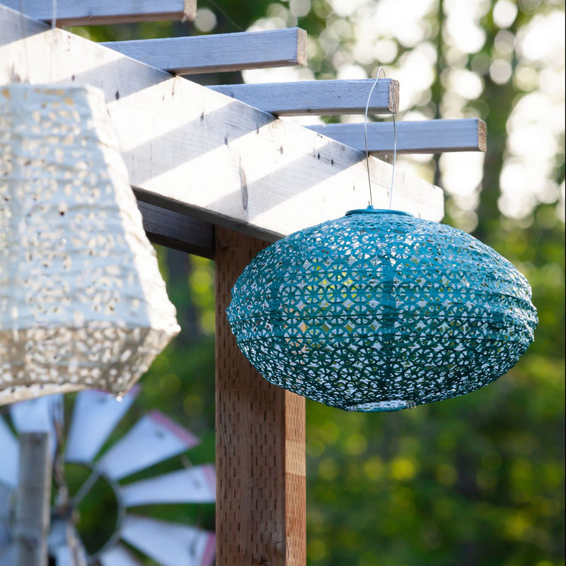 Home Oval Stella Solar Soji Garden Allsop – - Lantern & 14\