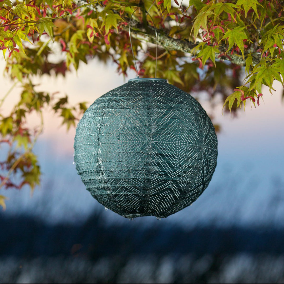 Tyvek Lampshade V.2 - Tigerstrip Green – Metamatter