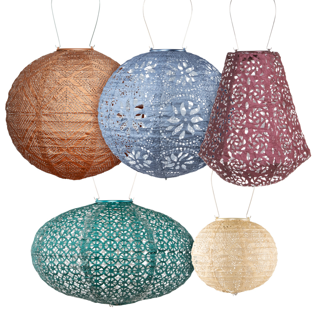 Soji Stella Multi-Shape Solar Lantern 5-pack (Save $35)