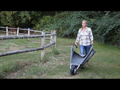 WheelEasy LE Foldable Garden Cart (Wheelbarrow)