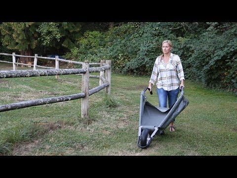 WheelEasy Foldable Garden Cart (Wheelbarrow)